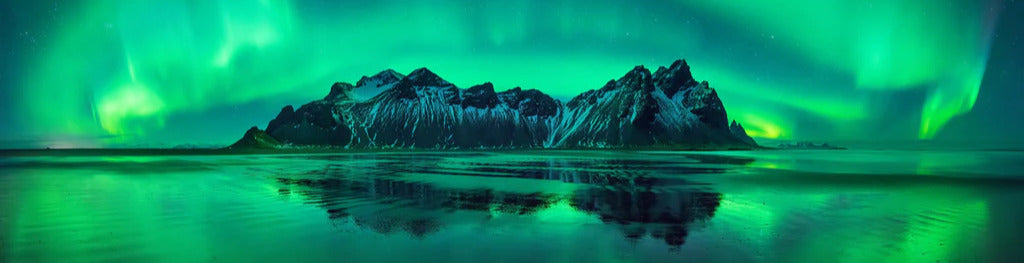 Küchenrückwand - Aurora Stokksnes - Island