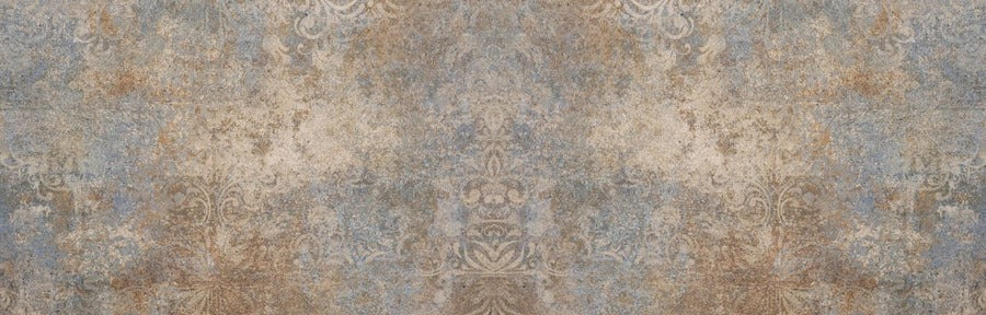 Küchenrückwand - Altes abgenutztes Mosaik Motiv