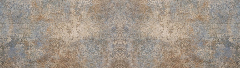 Küchenrückwand - Altes abgenutztes Mosaik Motiv