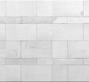 Küchenrückwand - Weiße Granit Fliesen