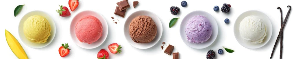 Küchenrückwand - Eiscreme