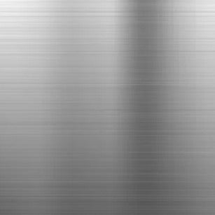 Küchenrückwand - Aluminium silber gebürstet