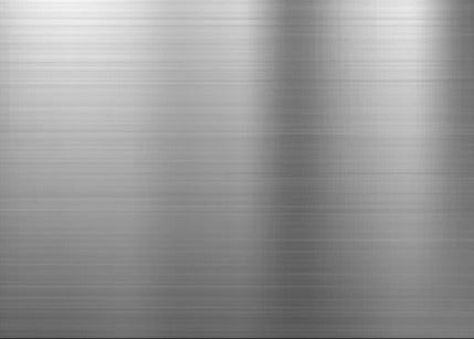 Küchenrückwand - Aluminium silber gebürstet