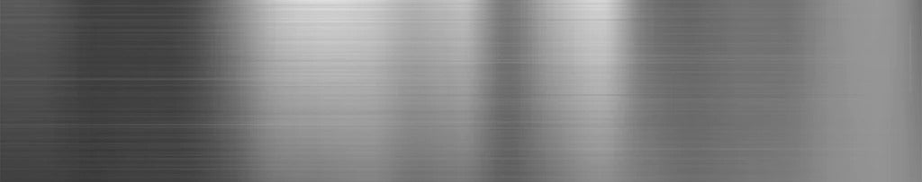 Küchenrückwand - Aluminium silber gebürstet