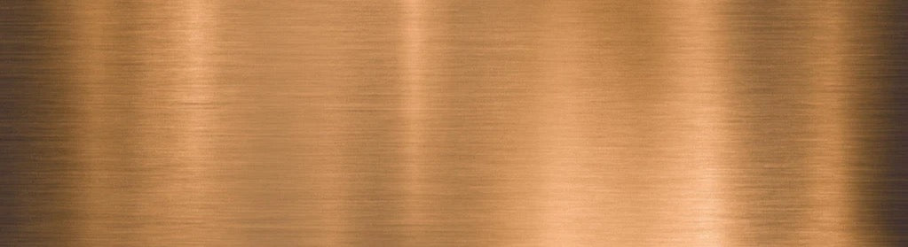 Küchenrückwand - Metallische Kupferplatte