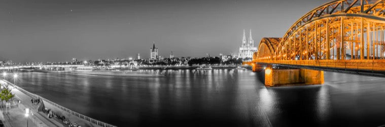 Küchenrückwand - Hohenzollernbrücke in Köln