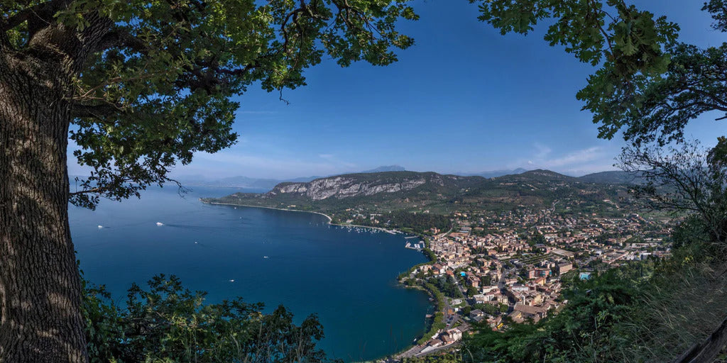 Küchenrückwand - Traumhafter Ausblick auf Gardasee Italien