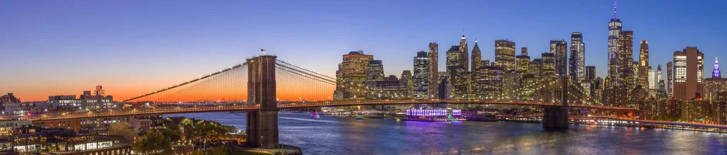 Küchenrückwand - New York City Sonnenuntergang