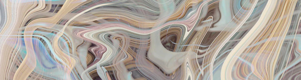 Küchenrückwand - Ein Strudel aus Marmor