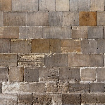 Küchenrückwand - Panorama Kirchenmauer