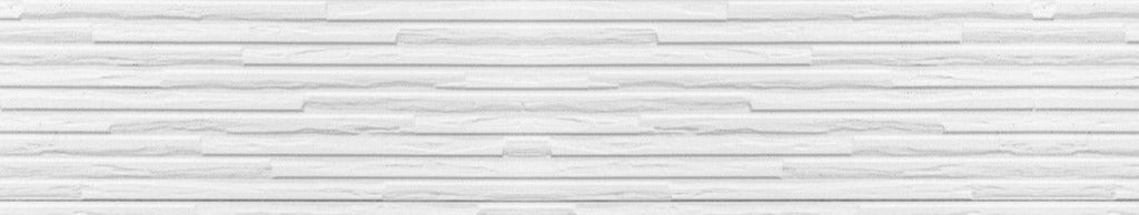 Küchenrückwand - Weiß modernes Steinwand Muster