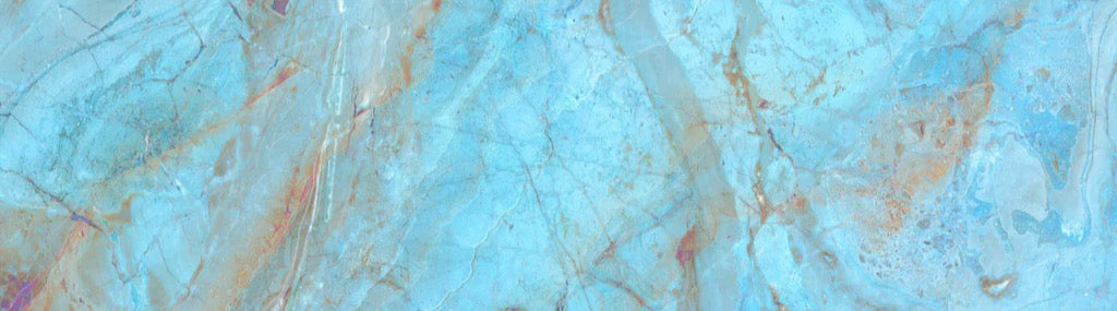 Küchenrückwand - Luxuriöser Onyxmarmor in Aqua Tone