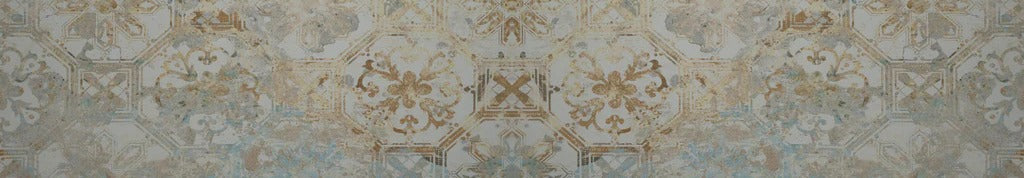 Küchenrückwand - Vintage Tapetenmuster