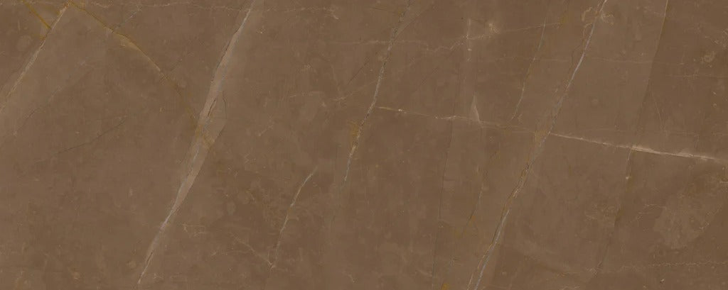 Küchenrückwand - Dunkelbrauner Marmor