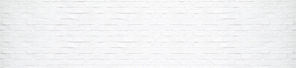 Küchenrückwand - Moderne weiße Backsteinmauer 1