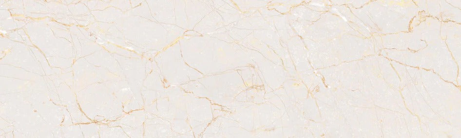 Spritzschutz - Weiss-Gold Marmor - Naturstein