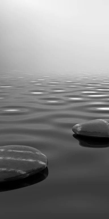 Duschrückwand - Trittstein