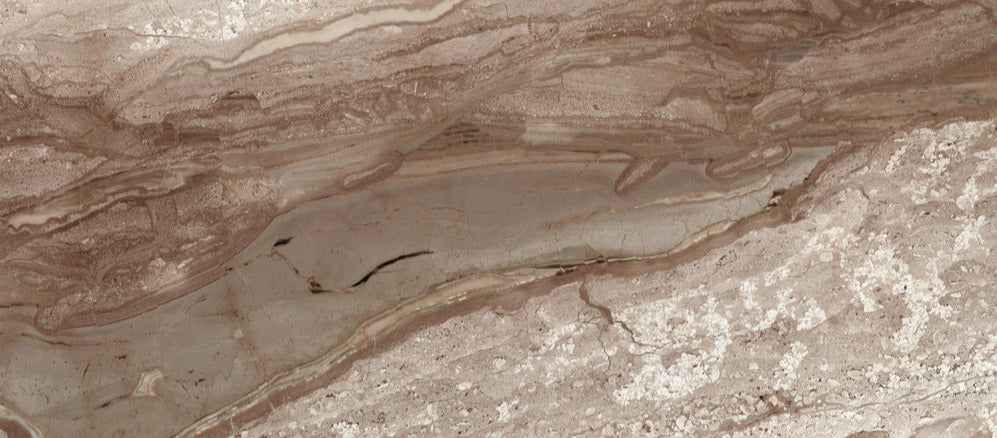 Spritzschutz -  Dunkler Diana royal Marmor