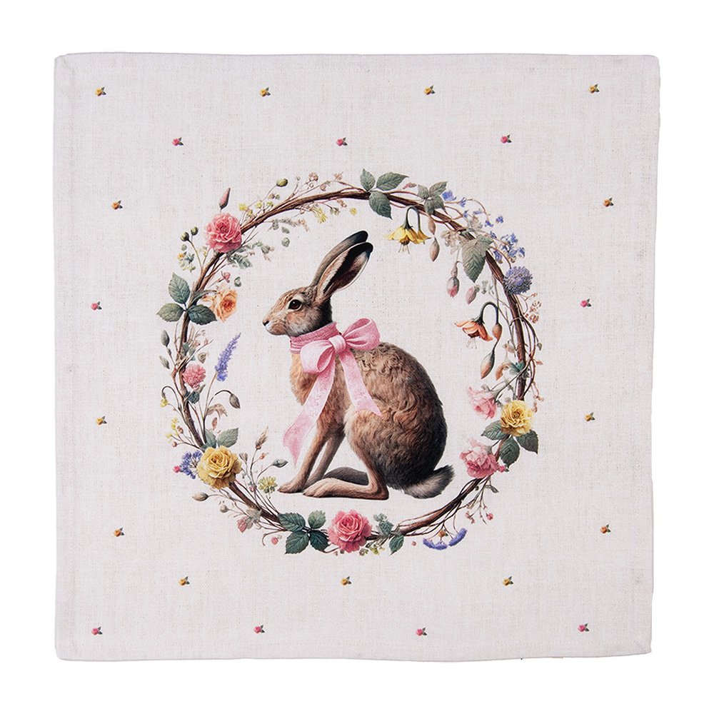 Servietten Baumwolle 6er Set 40x40 cm Beige Baumwolle