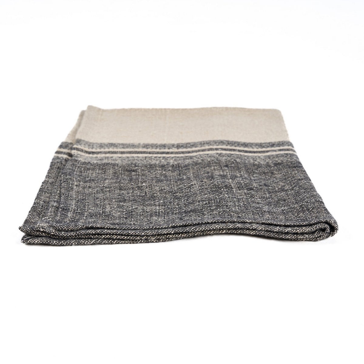The Linen Moody Küchentuch – Naturschwarz – 50 x 70