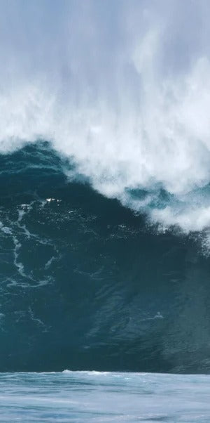 Duschrückwand - Große Welle im Ozean