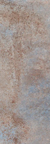 Duschrückwand - Rostige Metallplatte