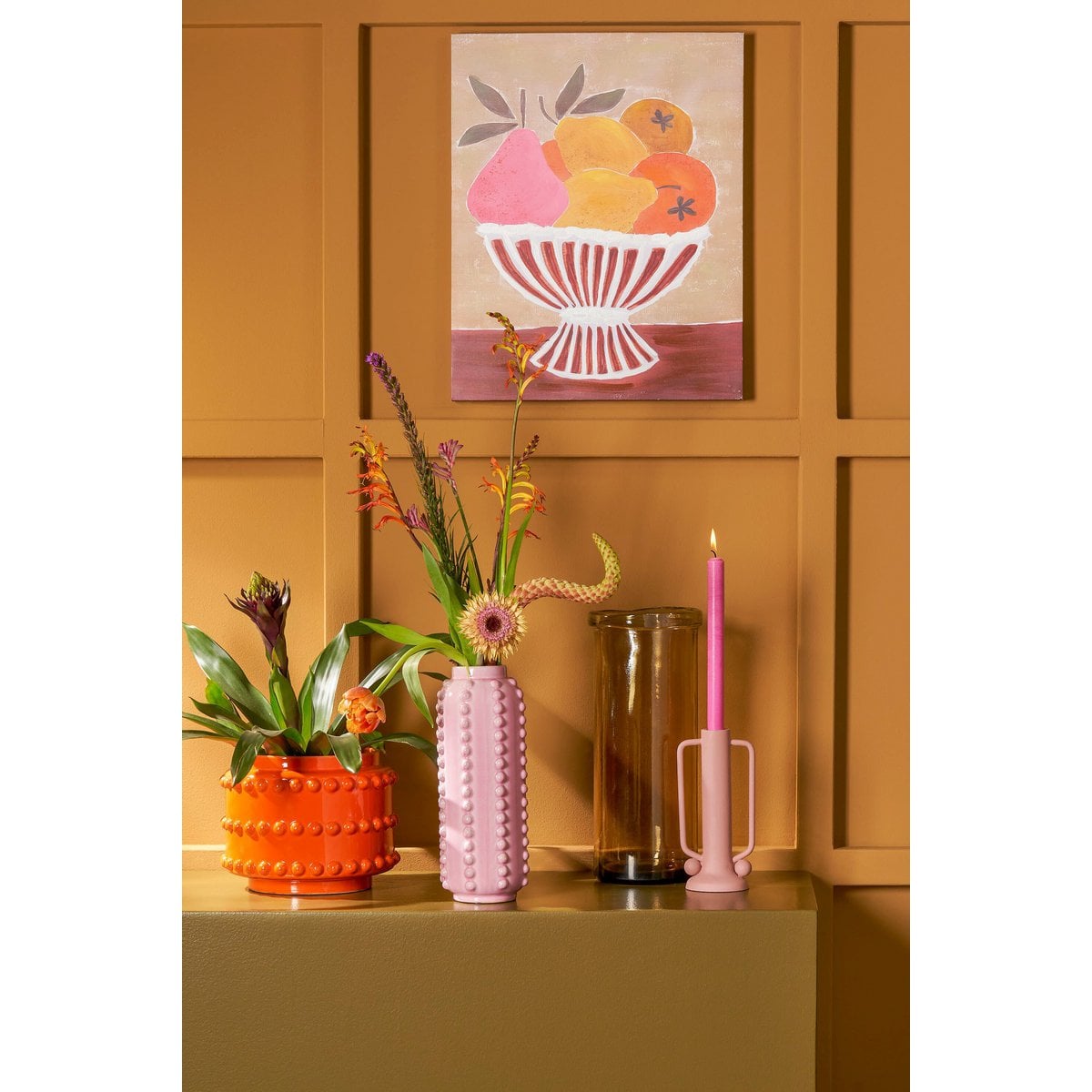 Vase Boaz Rosa
