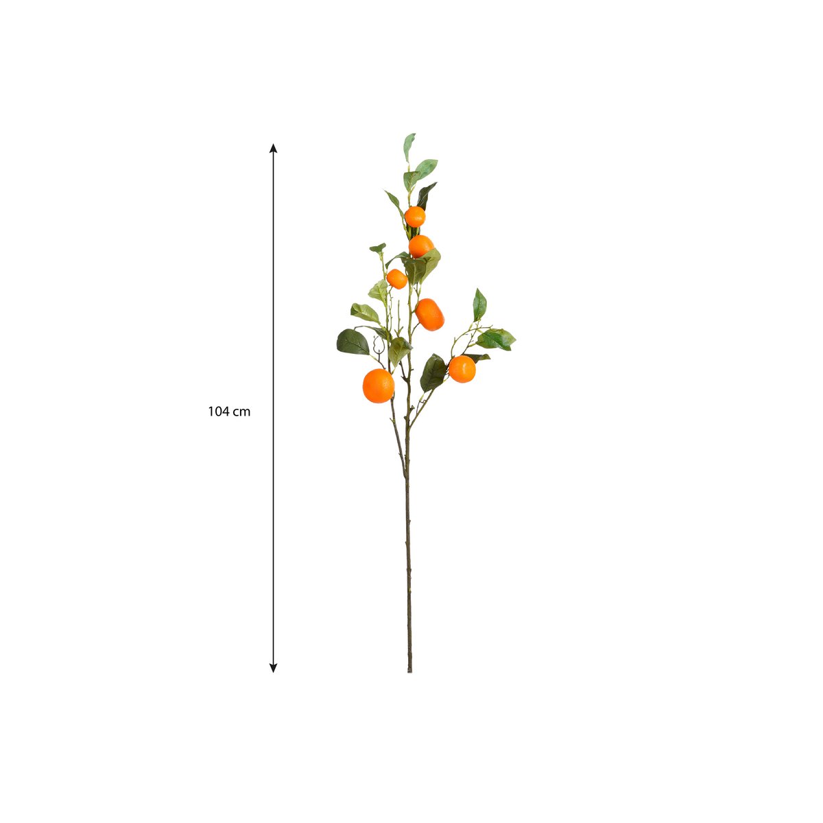 Kunstzweig Orange