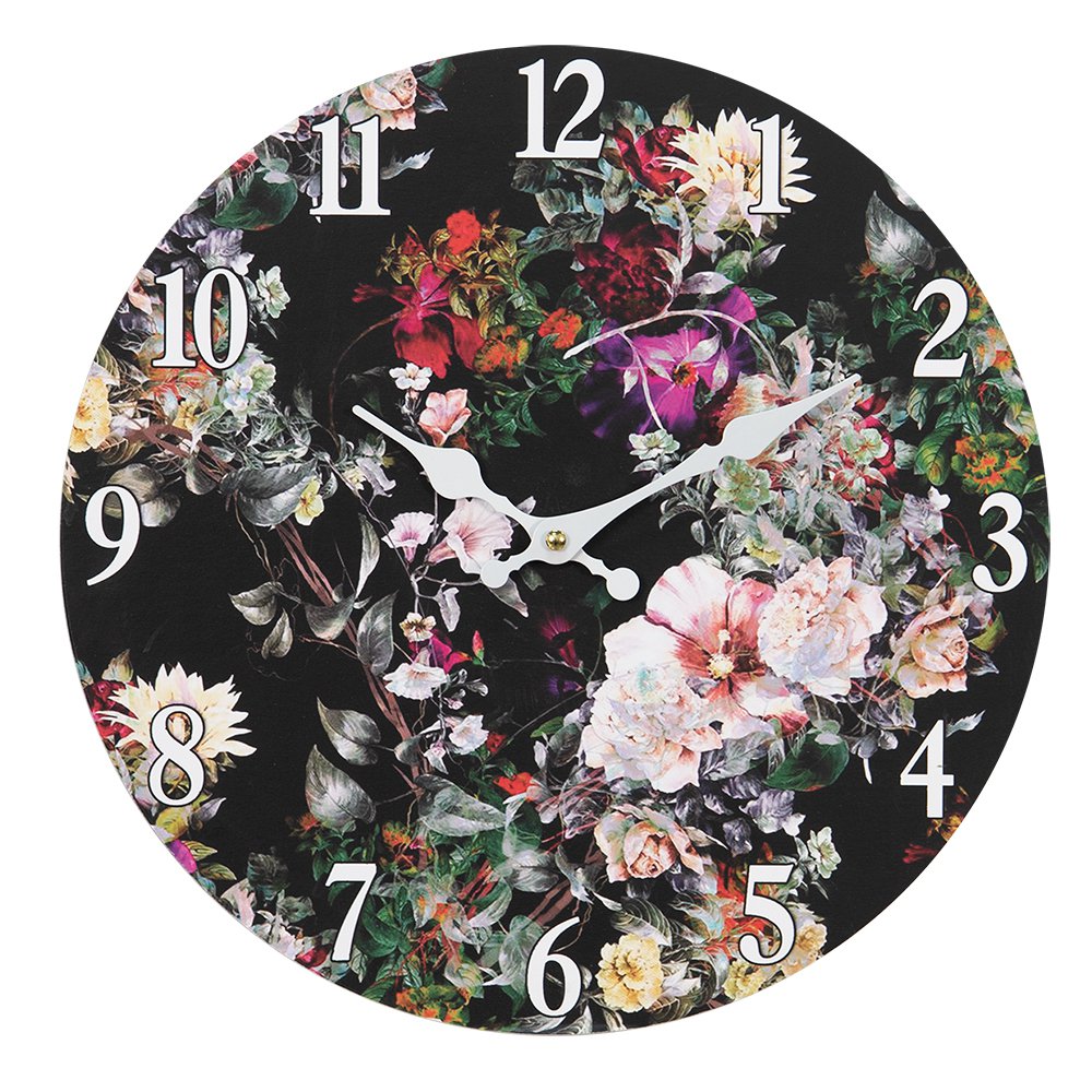 Wanduhr Ø 34x4 cm / 1xAA
