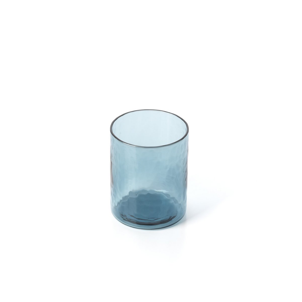 Der Azure Hammered High Tumbler – Blau
