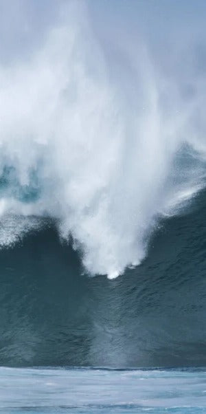 Duschrückwand - Große Welle im Ozean