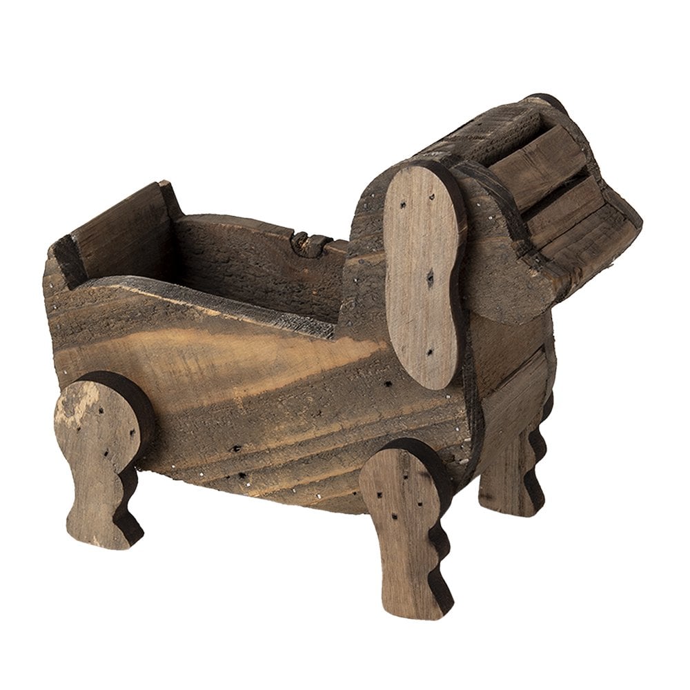 Pflanzenhalter Hund 26x12x11 cm