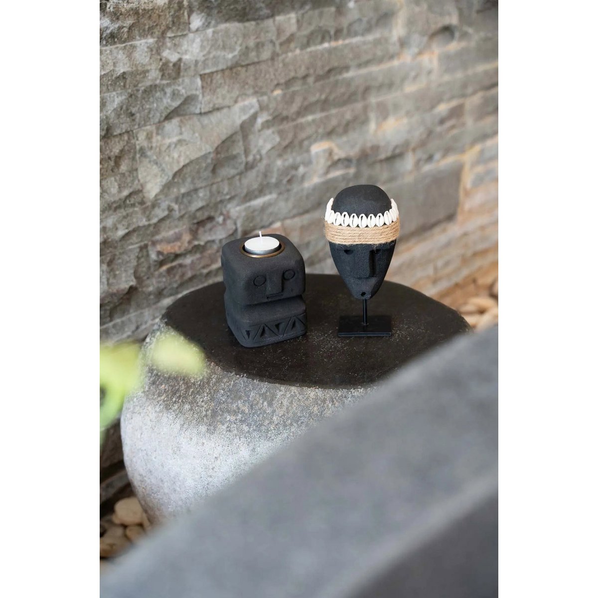 Der Sumba Stone %2326 Kerzenhalter