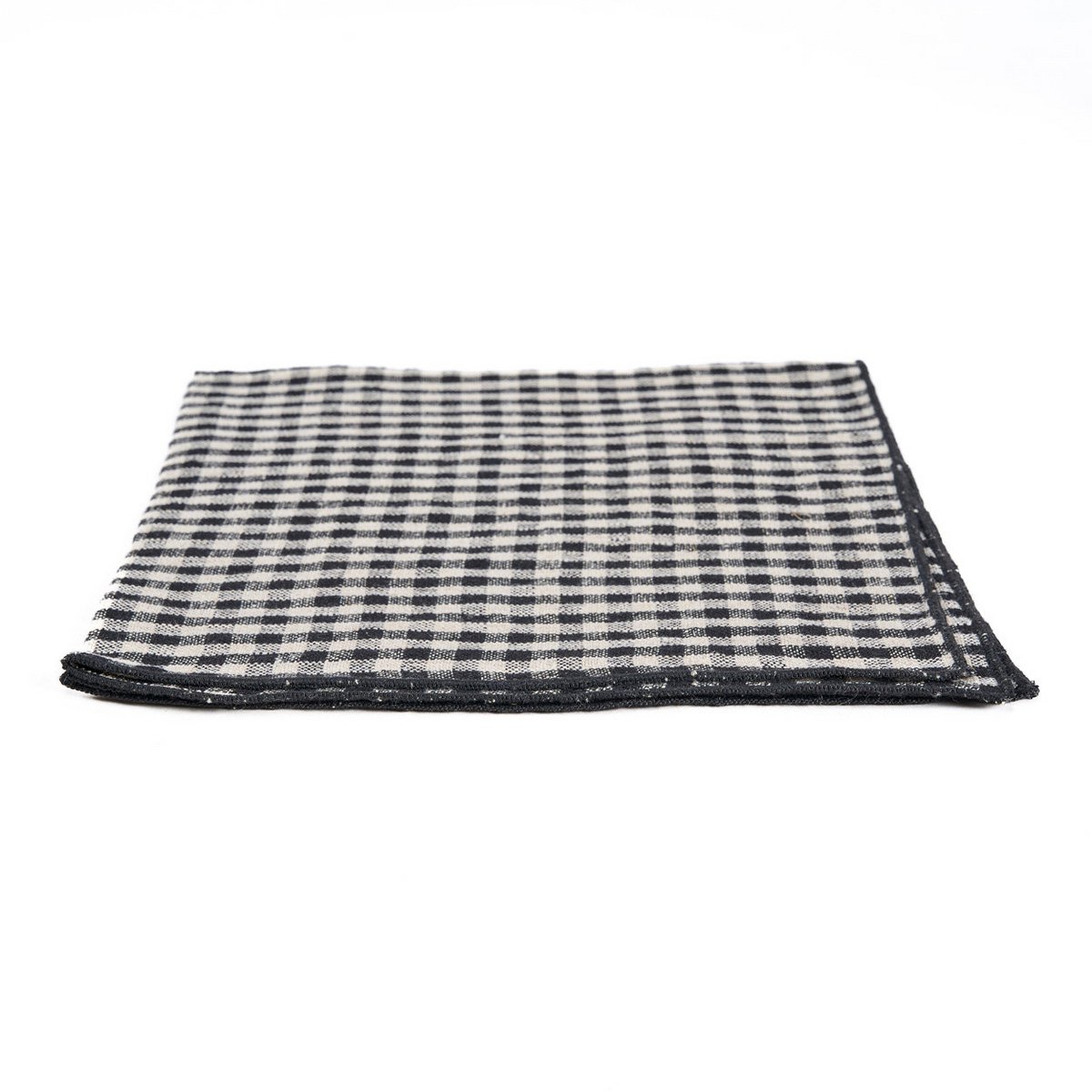 Die Picknick-Serviette – Naturschwarz – 45 x 45