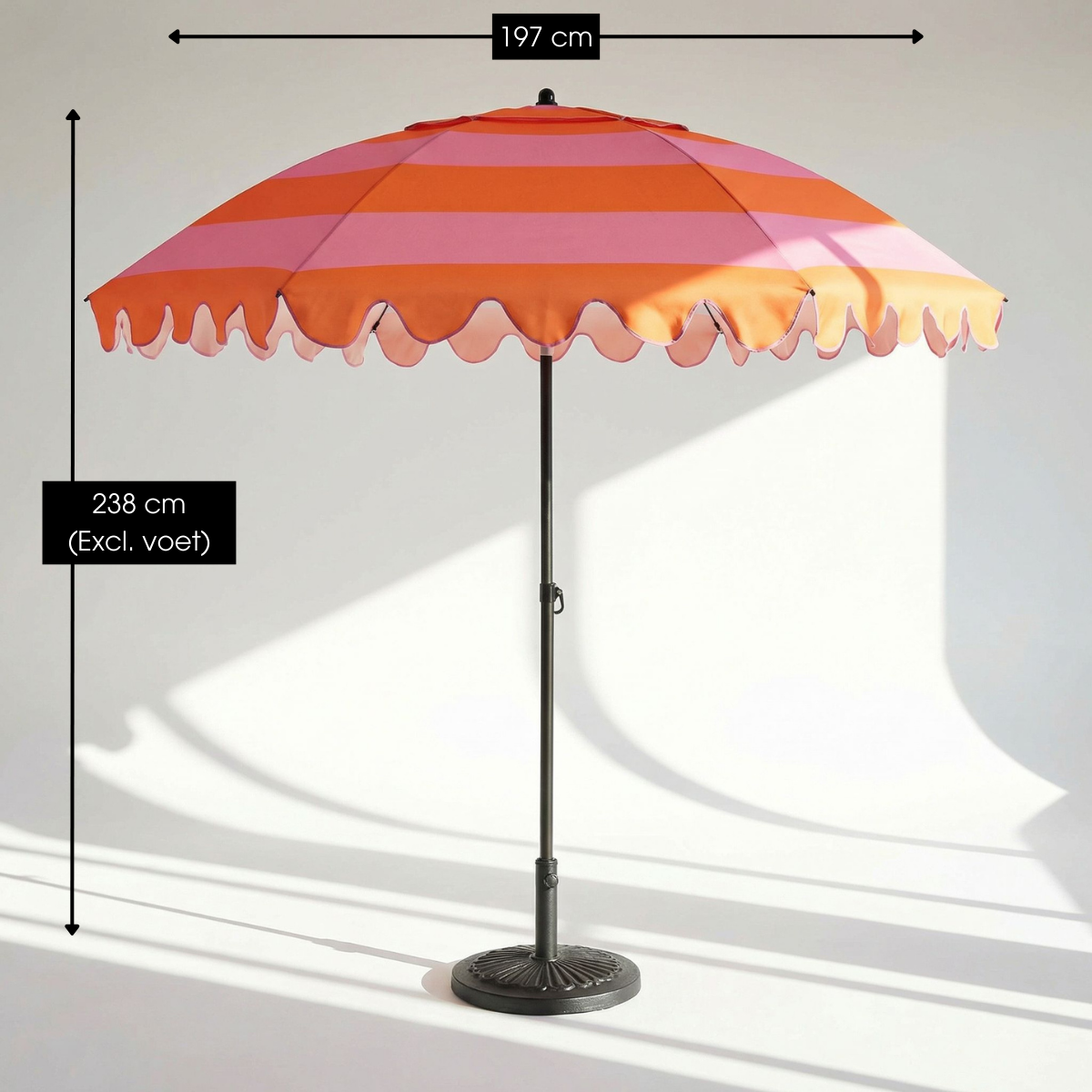 Sonnenschirm Orange