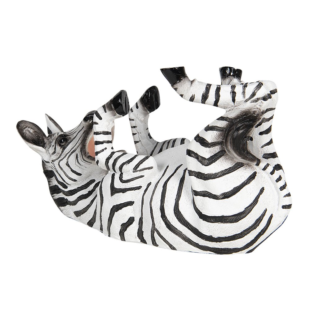 Weinregal Zebra 32x12x18 cm schwarzer Plastikflaschenregal
