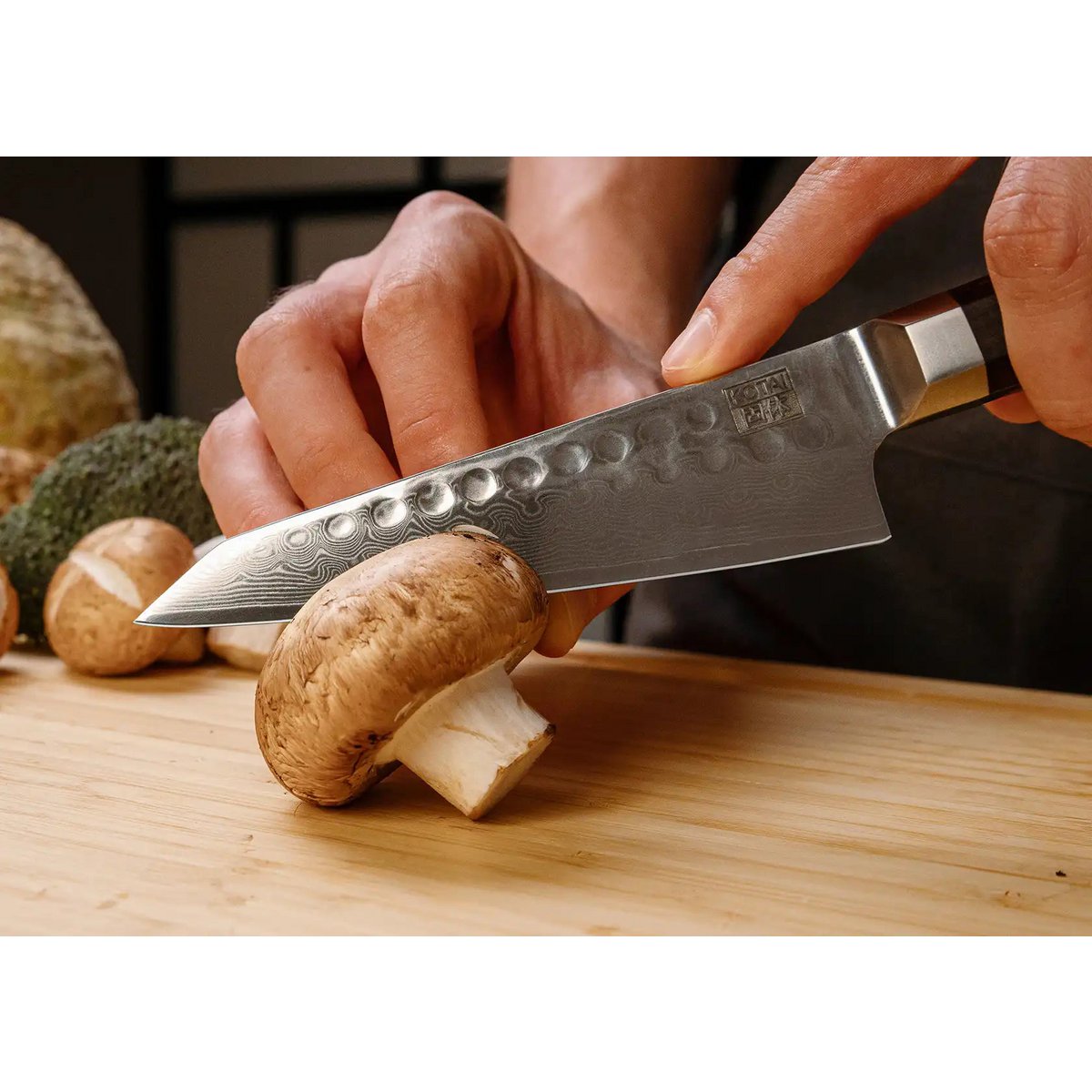 Bunka Petty Damast-Allzweckmesser – 135 mm Klinge