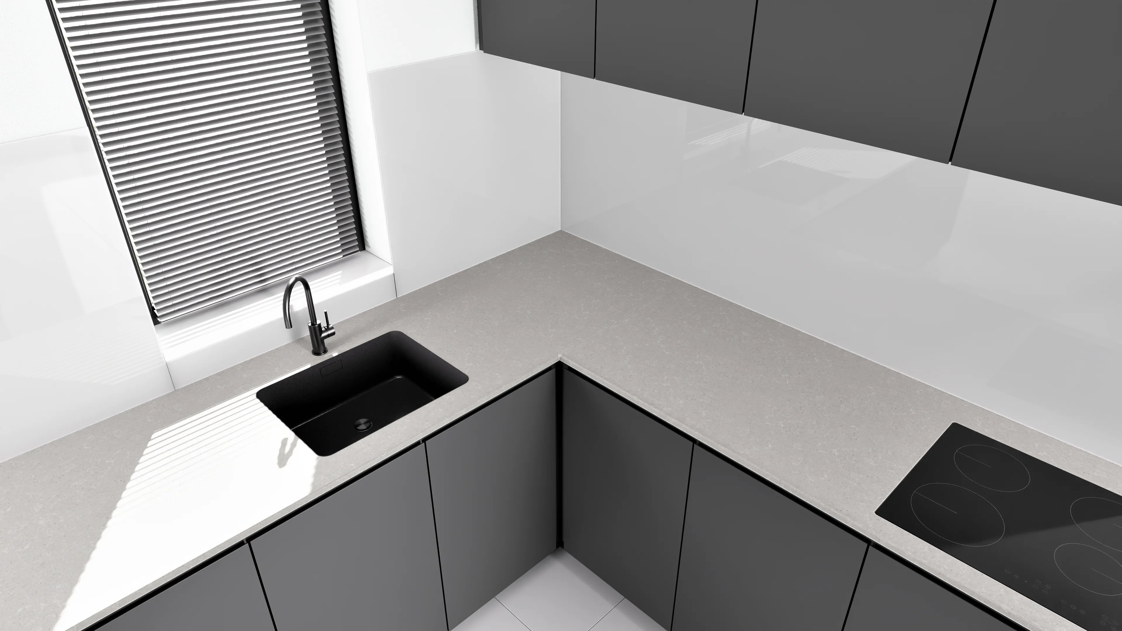 Arbeitsplatte - Marble Grey