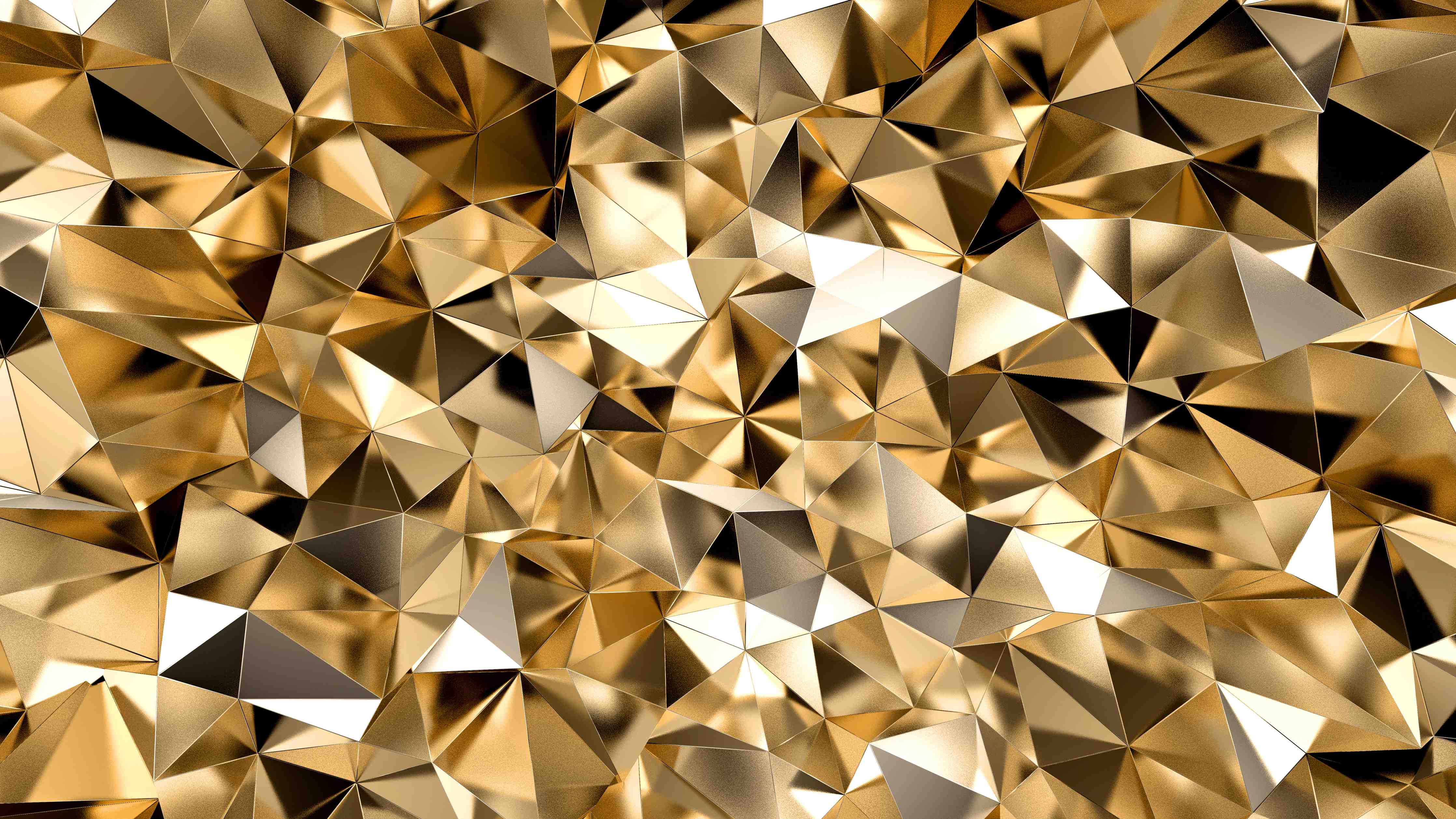 Babyzimmer Wandgestaltung-3D Goldenes Kristall Design