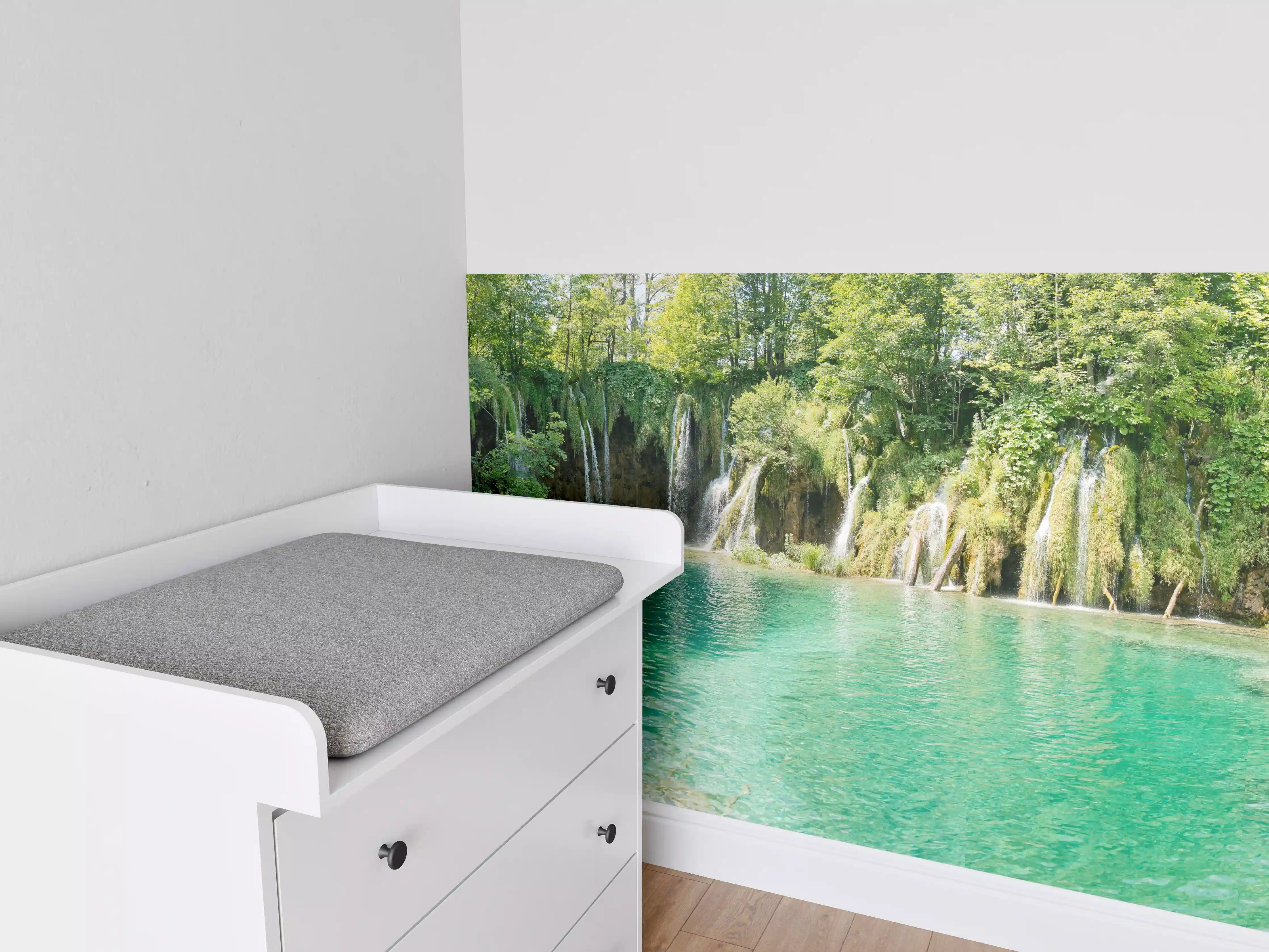 Babyzimmer Wandgestaltung - Aussicht im Nationalpark Plitvicer Seen - Kroatien