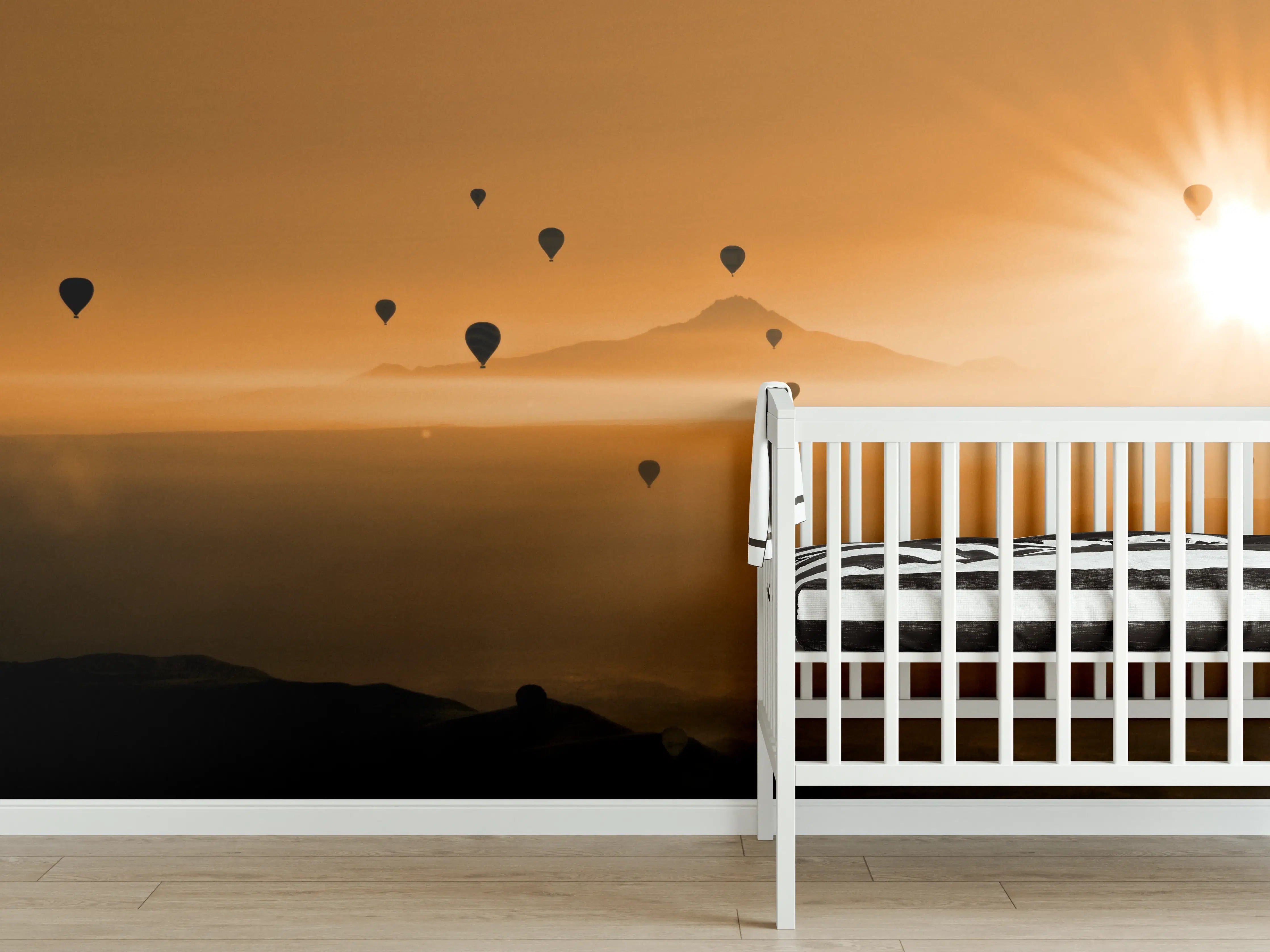Babyzimmer Wandgestaltung - Ballontour über Göreme - Kapadokien