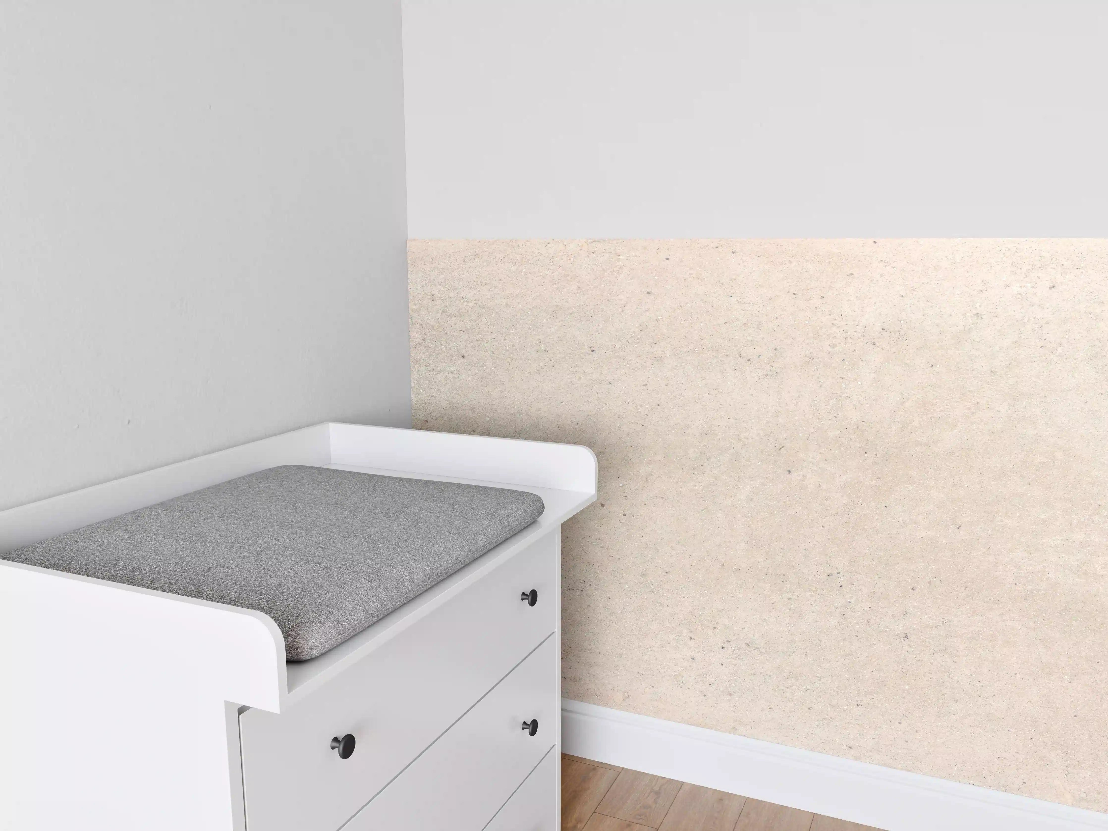 Babyzimmer Wandgestaltung - Beige Betonhintergrund
