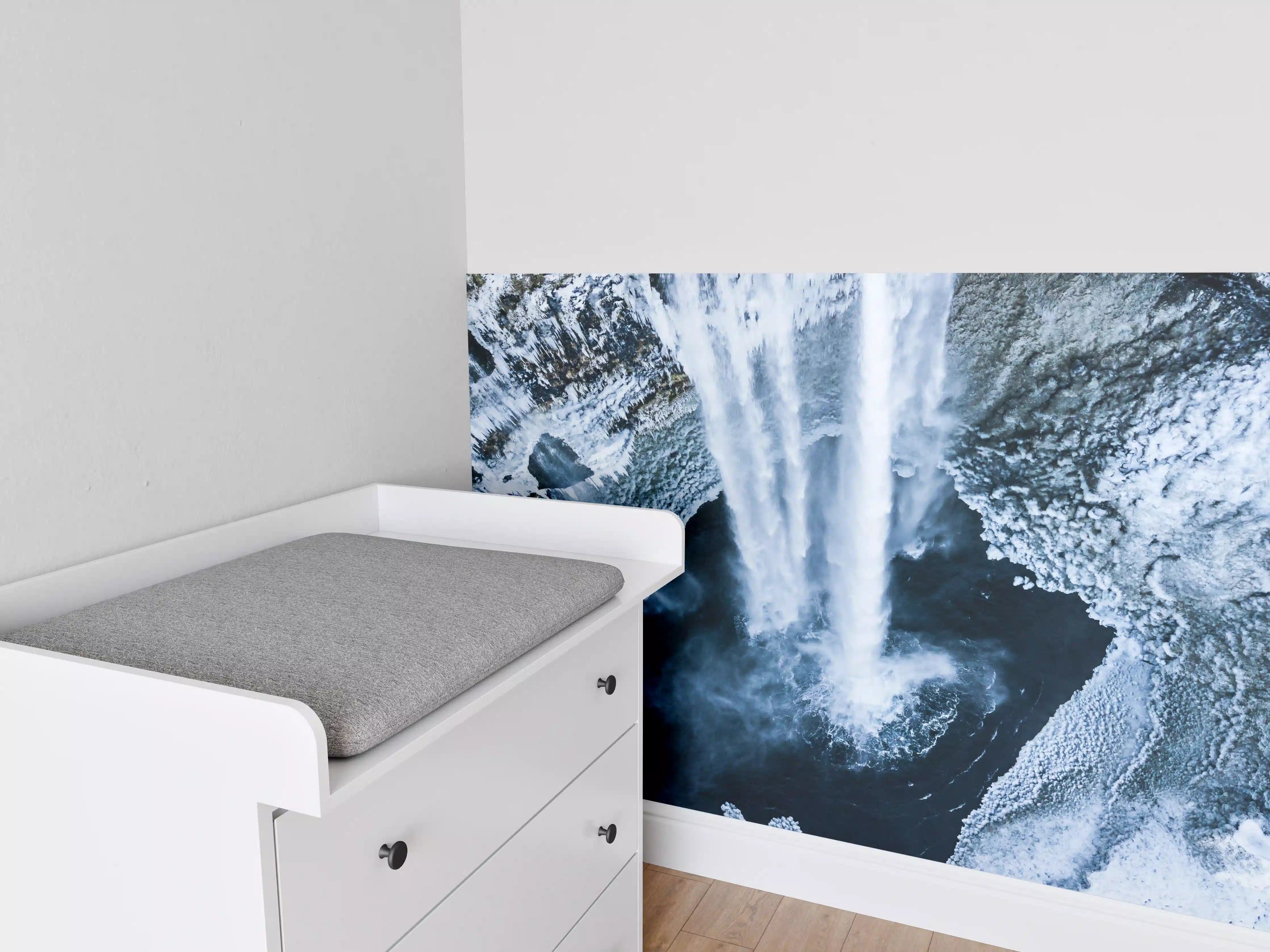 Babyzimmer Wandgestaltung - Berühmt, Wasserfall inmitten der Natur