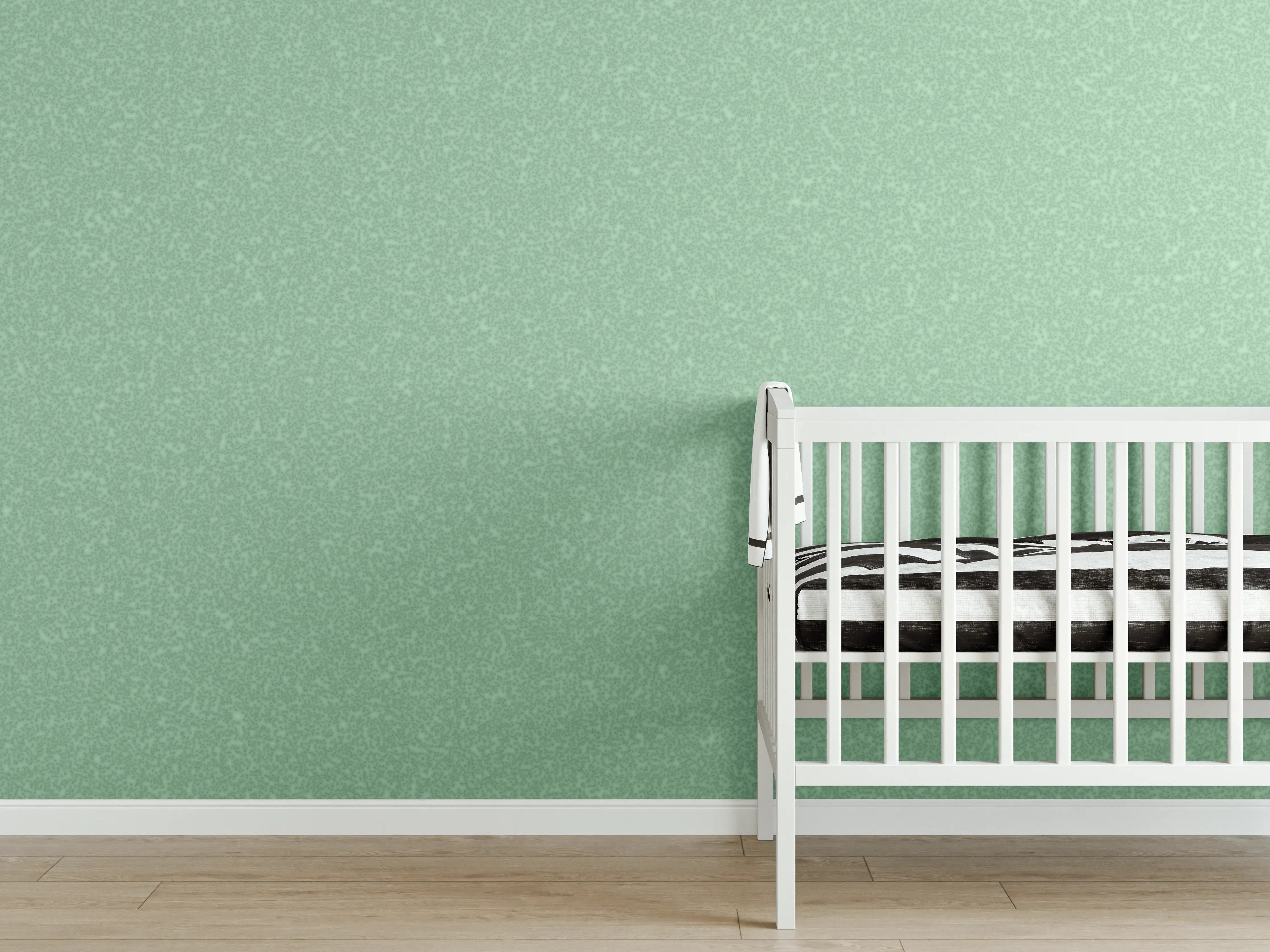 Babyzimmer Wandgestaltung - Bläuliche Wandtextur 