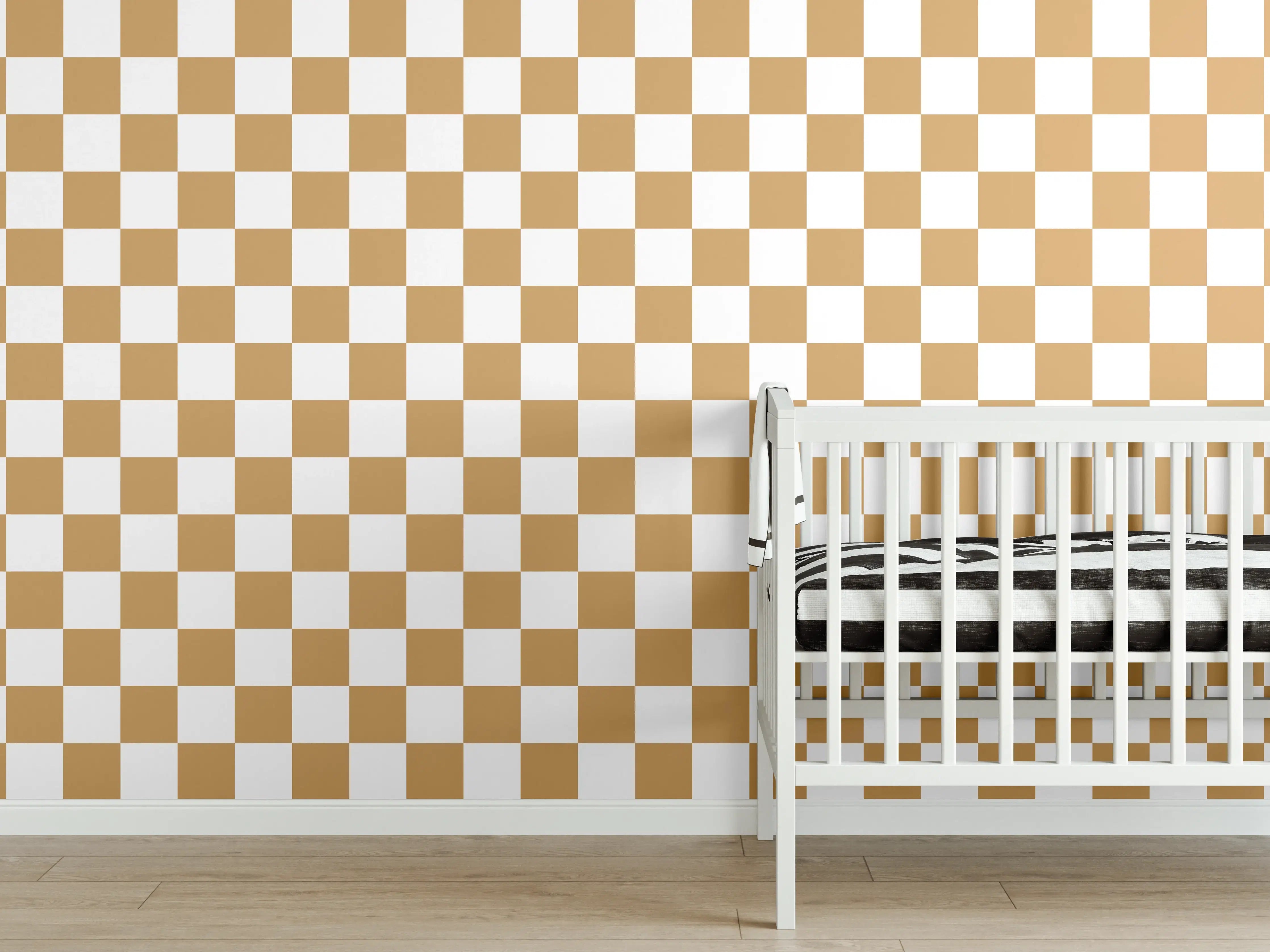 Babyzimmer Wandgestaltung - Bunte Retro-Design Fliese