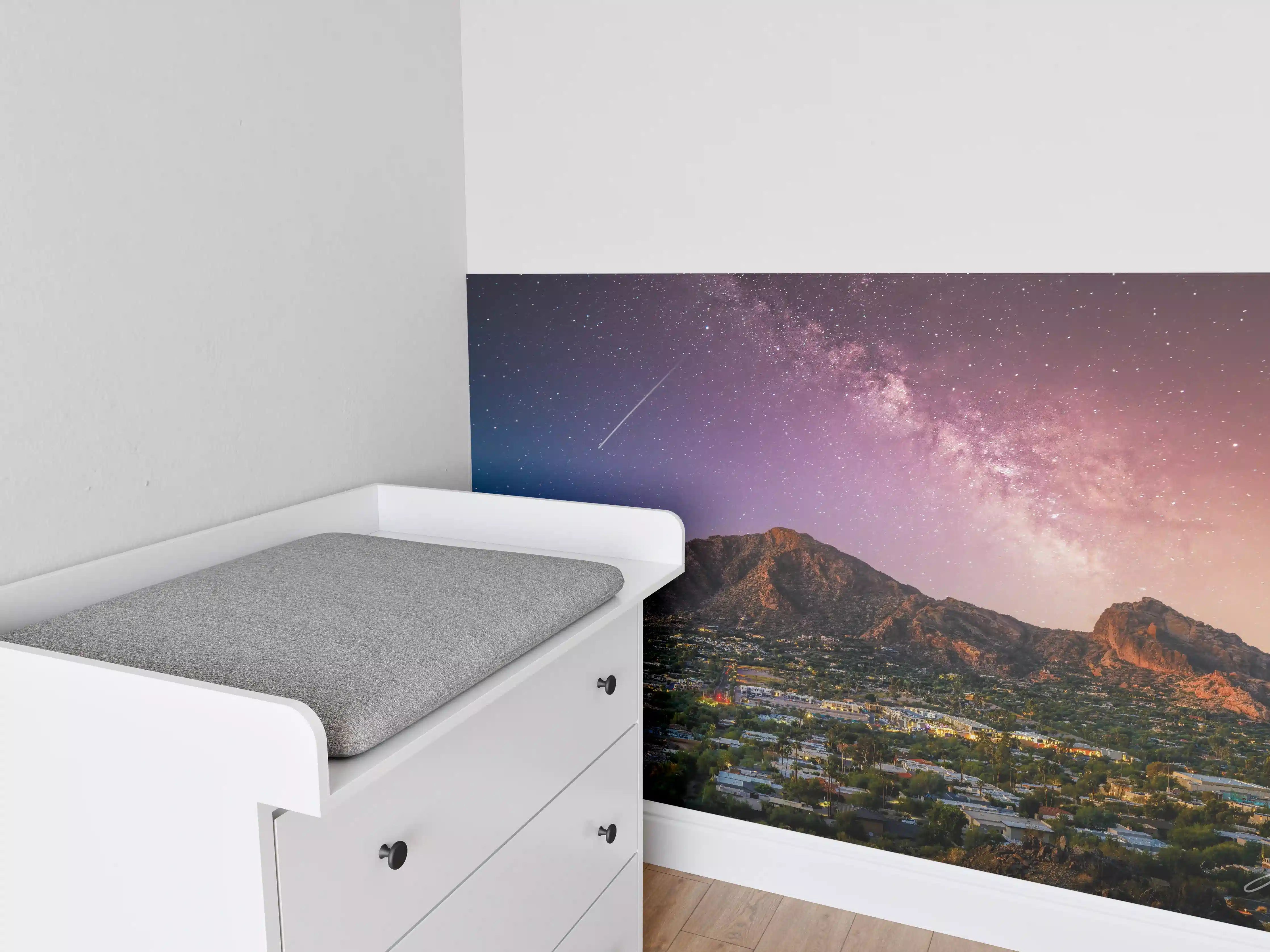 Babyzimmer Wandgestaltung - Camelback Mountain in Phoenix Arizona
