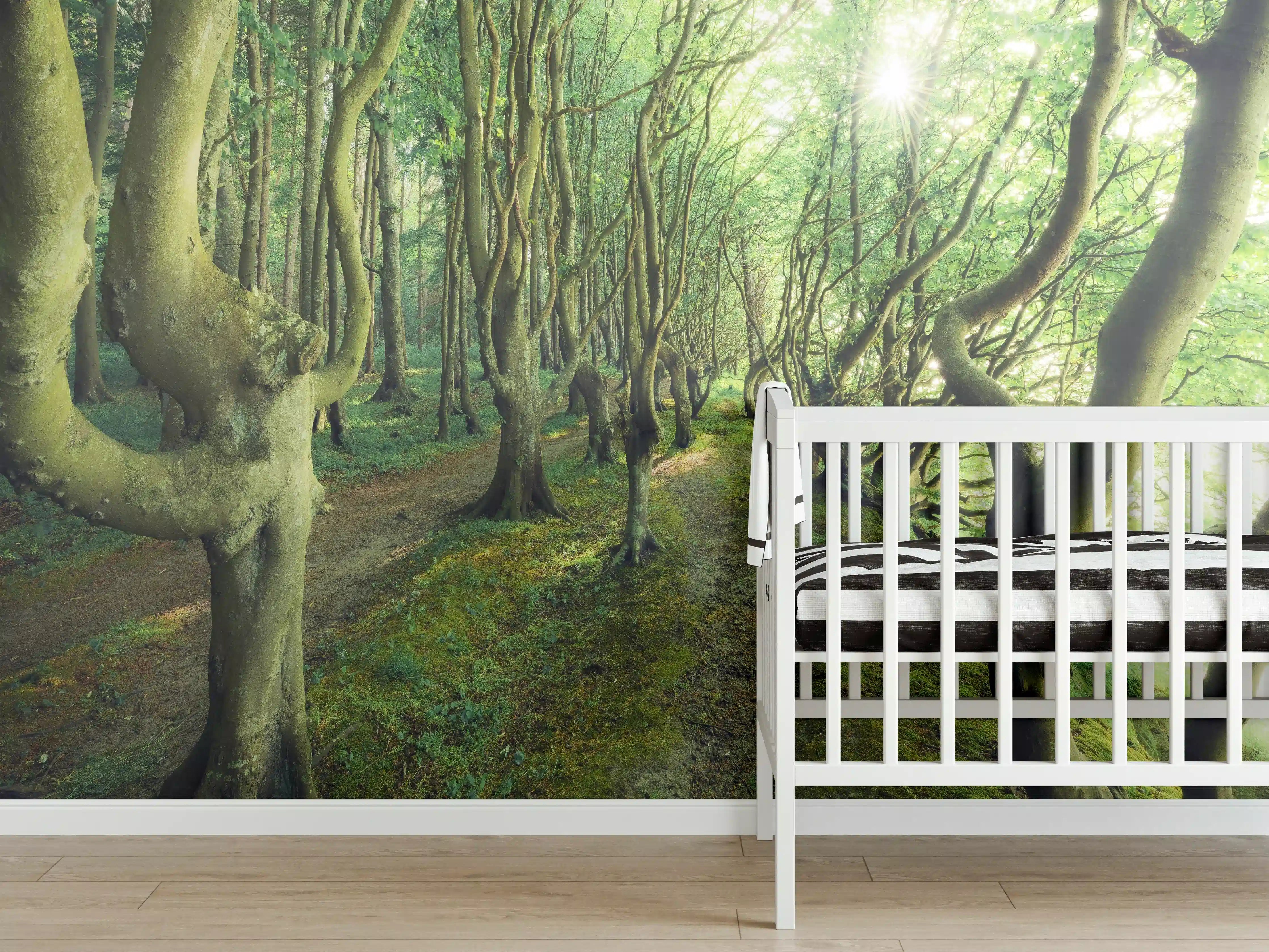 Babyzimmer Wandgestaltung - Crazy Lane