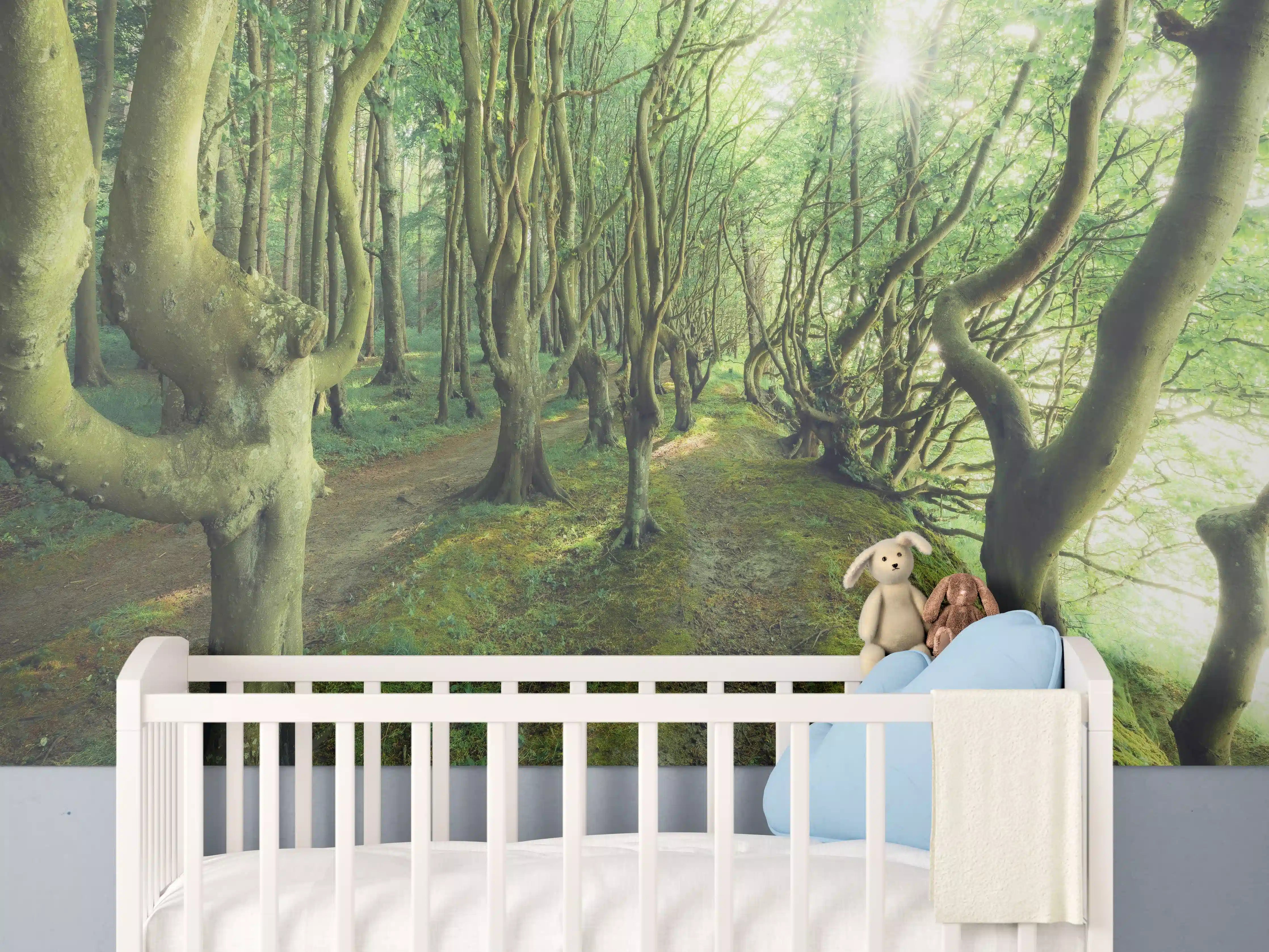 Babyzimmer Wandgestaltung - Crazy Lane