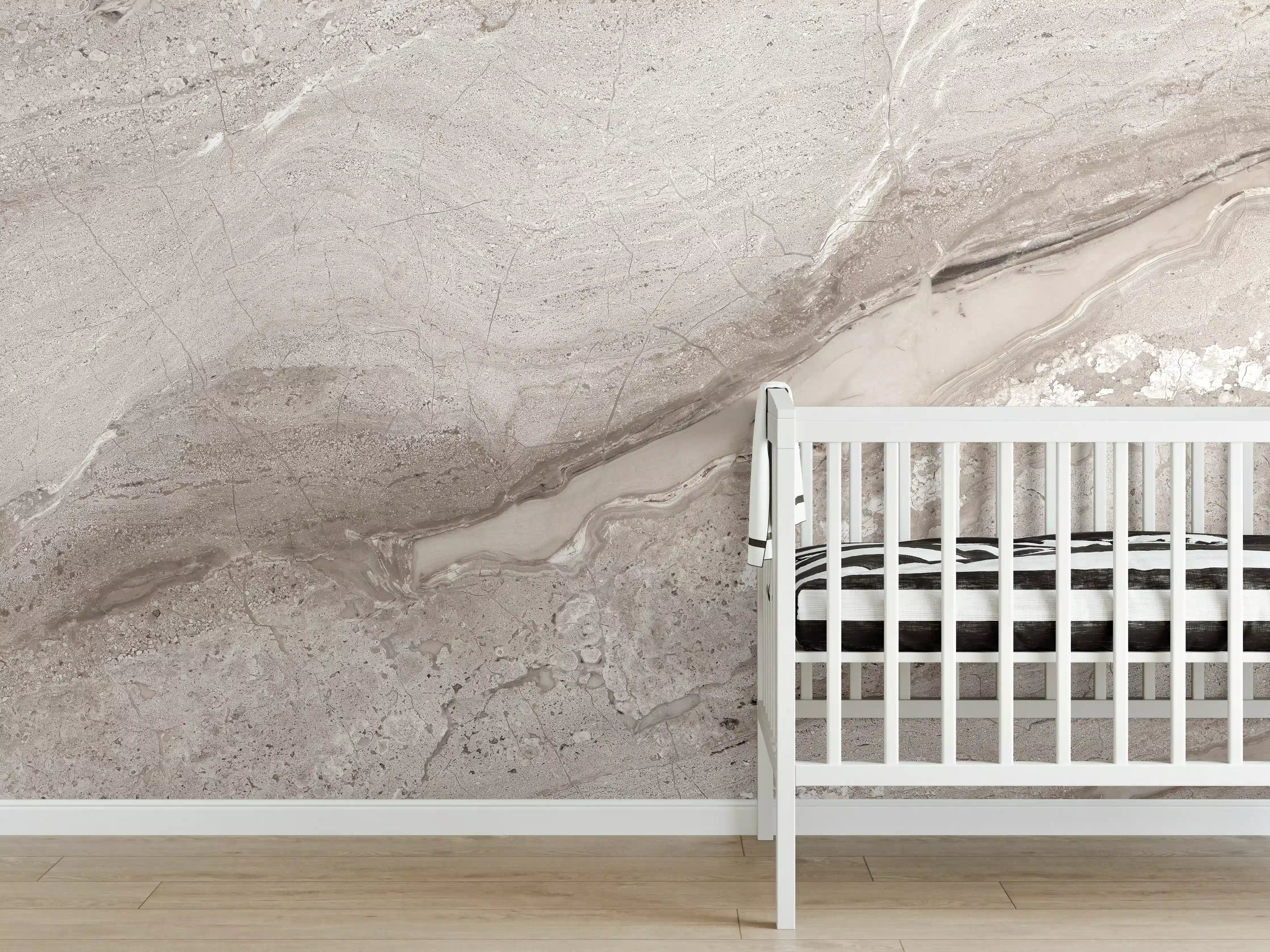 Babyzimmer Wandgestaltung - Diana royal polierter Marmor