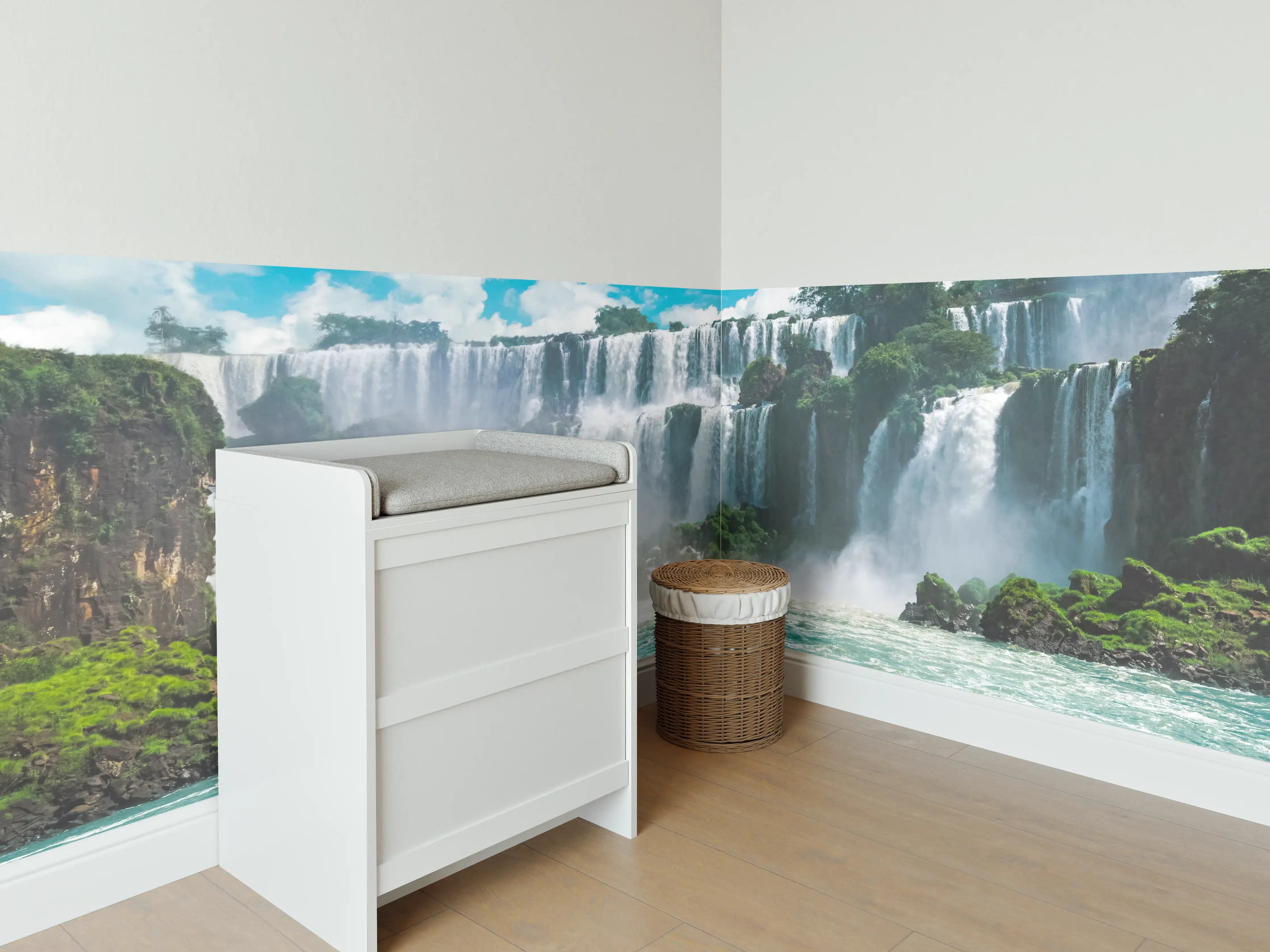 Babyzimmer Wandgestaltung - Die erstaunlichen Iguazu-Wasserfälle in Brasilien